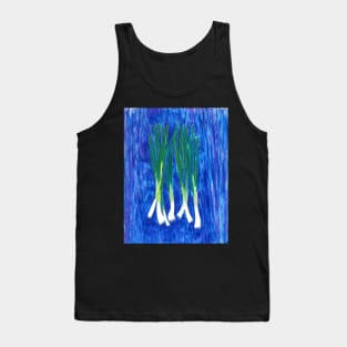 A Sign of Spring - Green Onions Tank Top